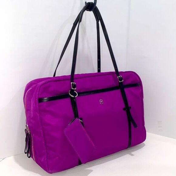 Victorinox Victoria Divine Laptop Boarding Tote Swiss Army Laptop Bag Fuchsia - Picture 17 of 17